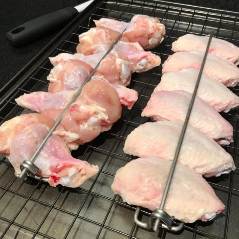 Fourchette à Griller Premium - Parfaite pour les Grillades Juteuses