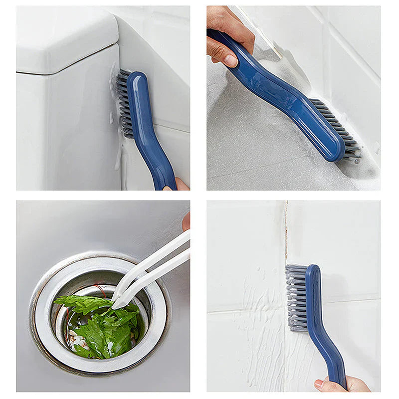 Brosse de Nettoyage Multifonctionnelle pour les Coins et les Joints