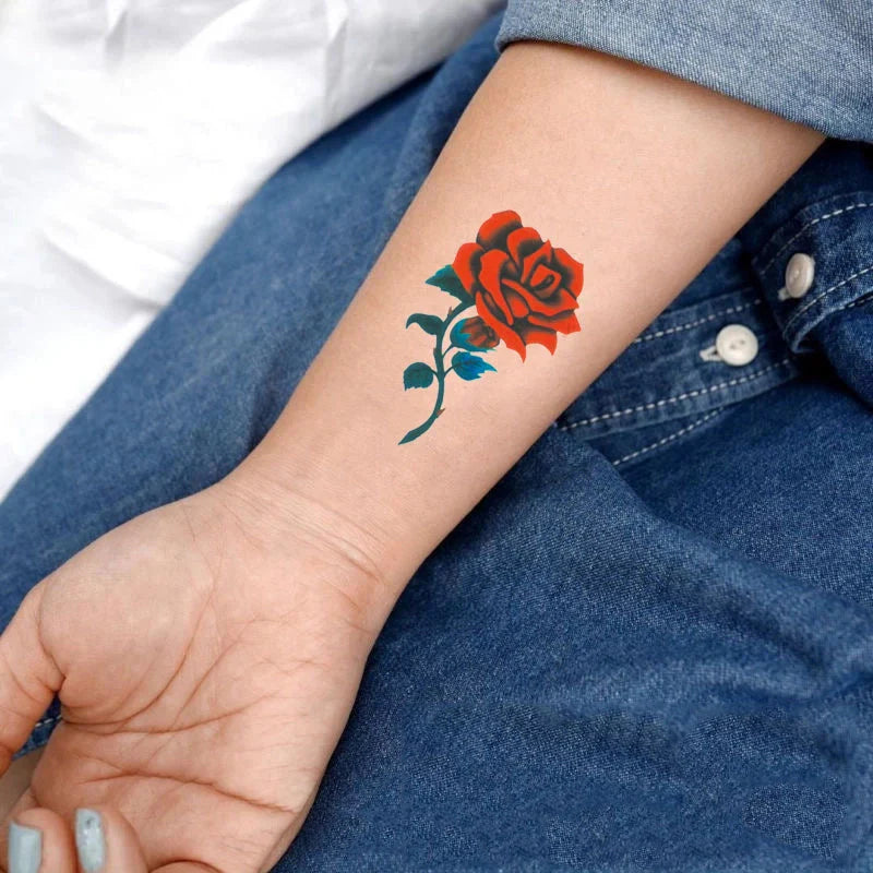 Kit D' Autocollants de Tatouage Artistique 3d (50 Pièces)