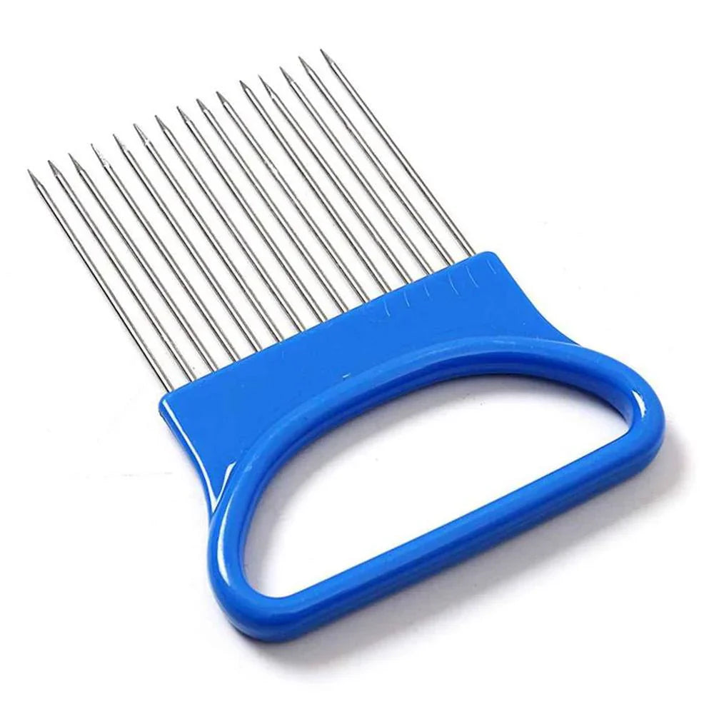Proslice - Porte-oignons en Acier Inoxydable pour une Découpe Précise et en Toute Sécurité