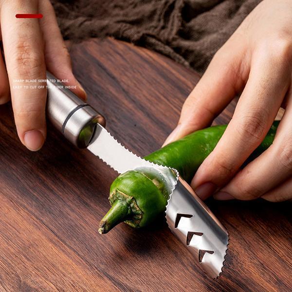Enlève - Graines en Acier Inoxydable pour les Légumes et les Fruits