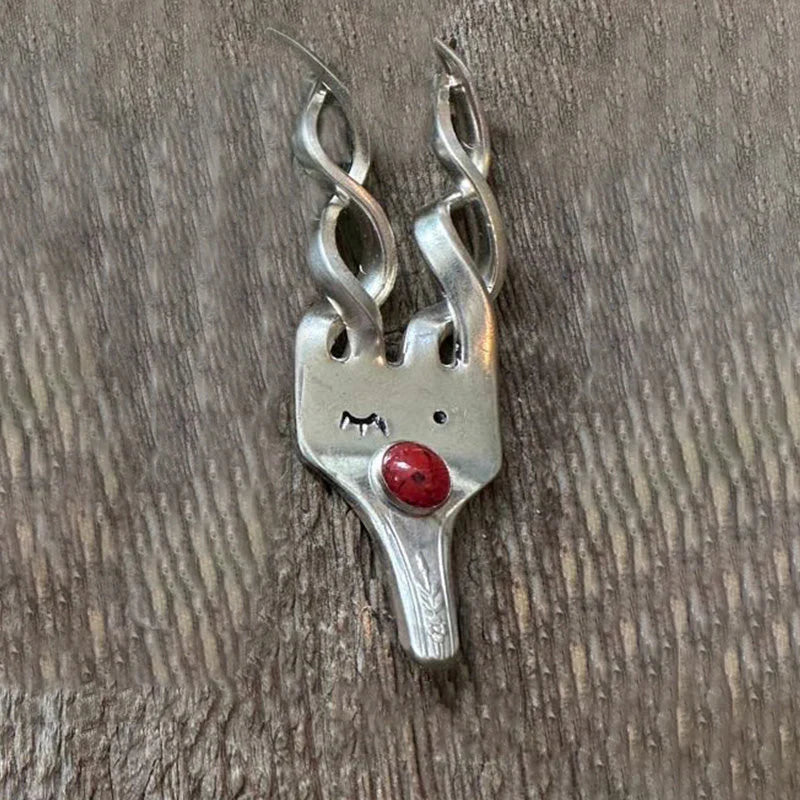 Pendentif Fourche de Renne - une Décoration de Noël Unique!