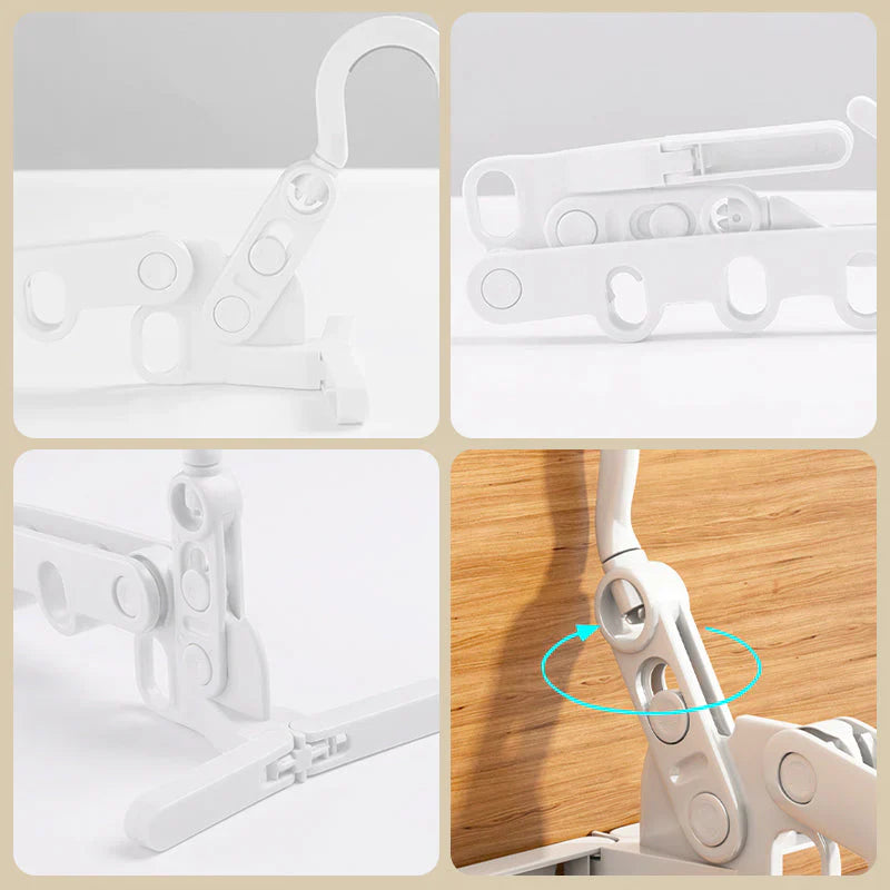 Cintres de Voyage Pliables pour un Rangement Peu Encombrant