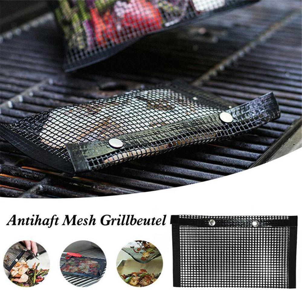 Sac à Grillades Réutilisable en Maille Antiadhésive