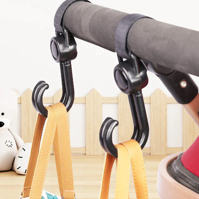 Kinderwagenclip - des Crochets Pratiques pour Plus de Confort en Déplacement