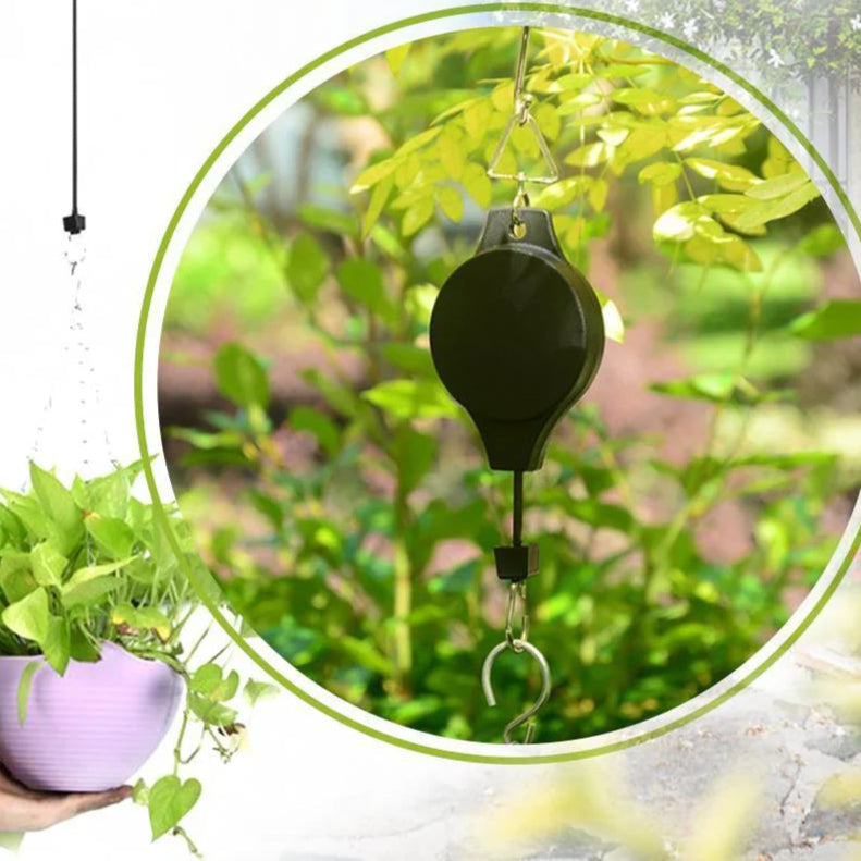 Flexihänger - Support de Plantes Réglable en Hauteur pour le Jardin et le Balcon
