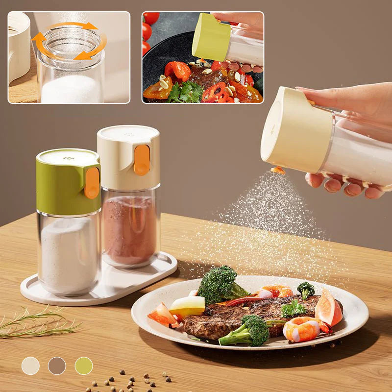 Distributeur de Sel avec Bec Verseur de Précision - Ton Aide Culinaire Parfaite