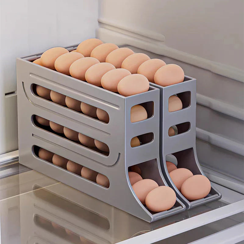 Etagère D' Organisation pour les Œufs à Quatre Niveaux