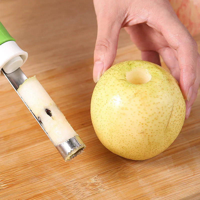 Fruchtfix - Épépineur de Poires et de Pommes en Acier Inoxydable
