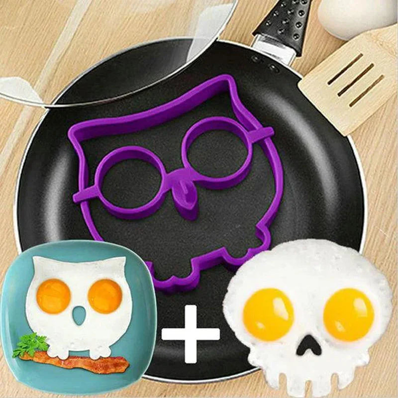 Moule en Silicone pour Œufs au Plat