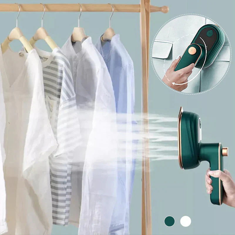Fer à Vapeur Compact 2 en 1 - Parfait pour la Maison et les Voyages!