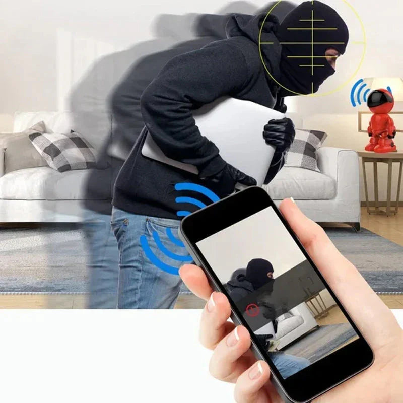 Mini-caméra Wi - Fi Compacte pour une Surveillance Flexible