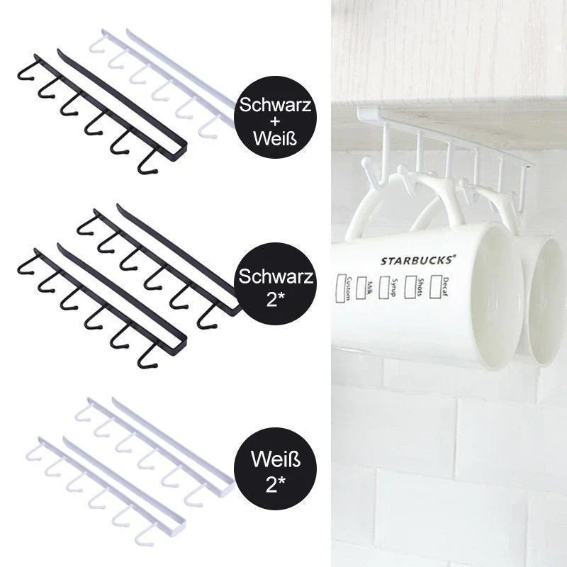 Etagère à Crochets pour Gagner de la Place, 2 Pièces