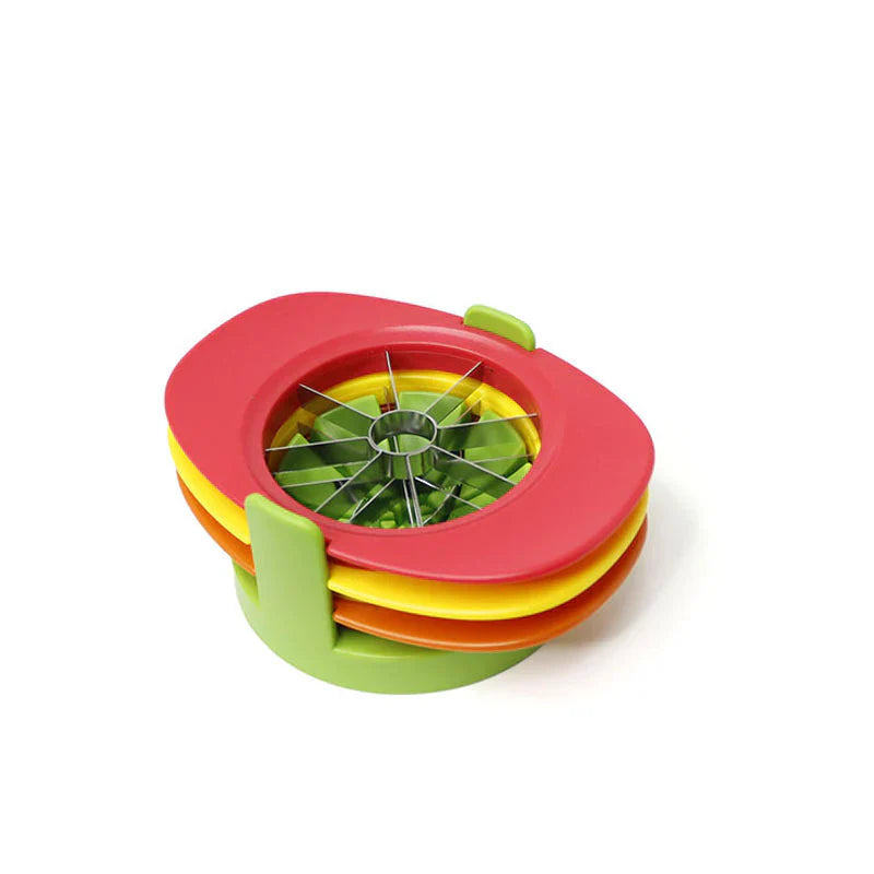 Tailleuse Polyvalente 4 en 1 pour Fruits et Légumes - Coupe Rapide et Précise