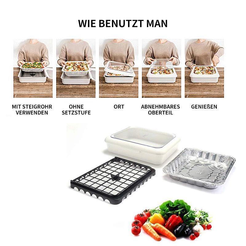 Boîte de Rangement pour Film D' Aluminium - Solution Parfaite pour Votre Poêle à Film Jetable