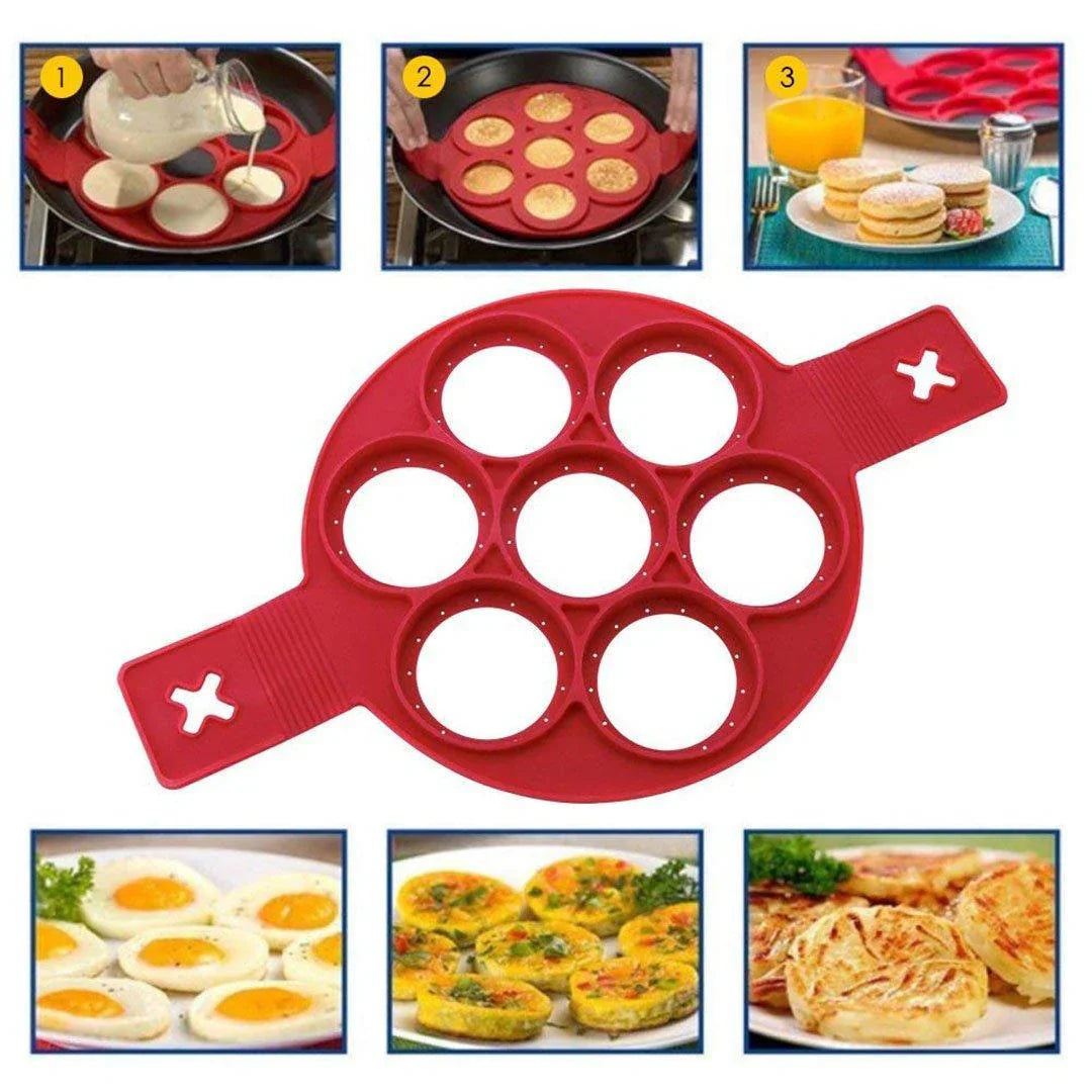 Moule à Pâtisserie en Silicone Antiadhésif - Parfait pour une Pâtisserie Polyvalente!
