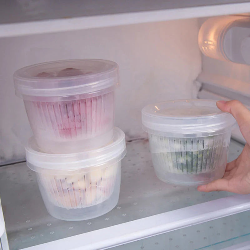 Boîte de Fraîcheur à 4 Compartiments - Parfait pour Tes Repas!