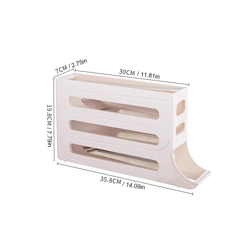 Etagère D' Organisation pour les Œufs à Quatre Niveaux