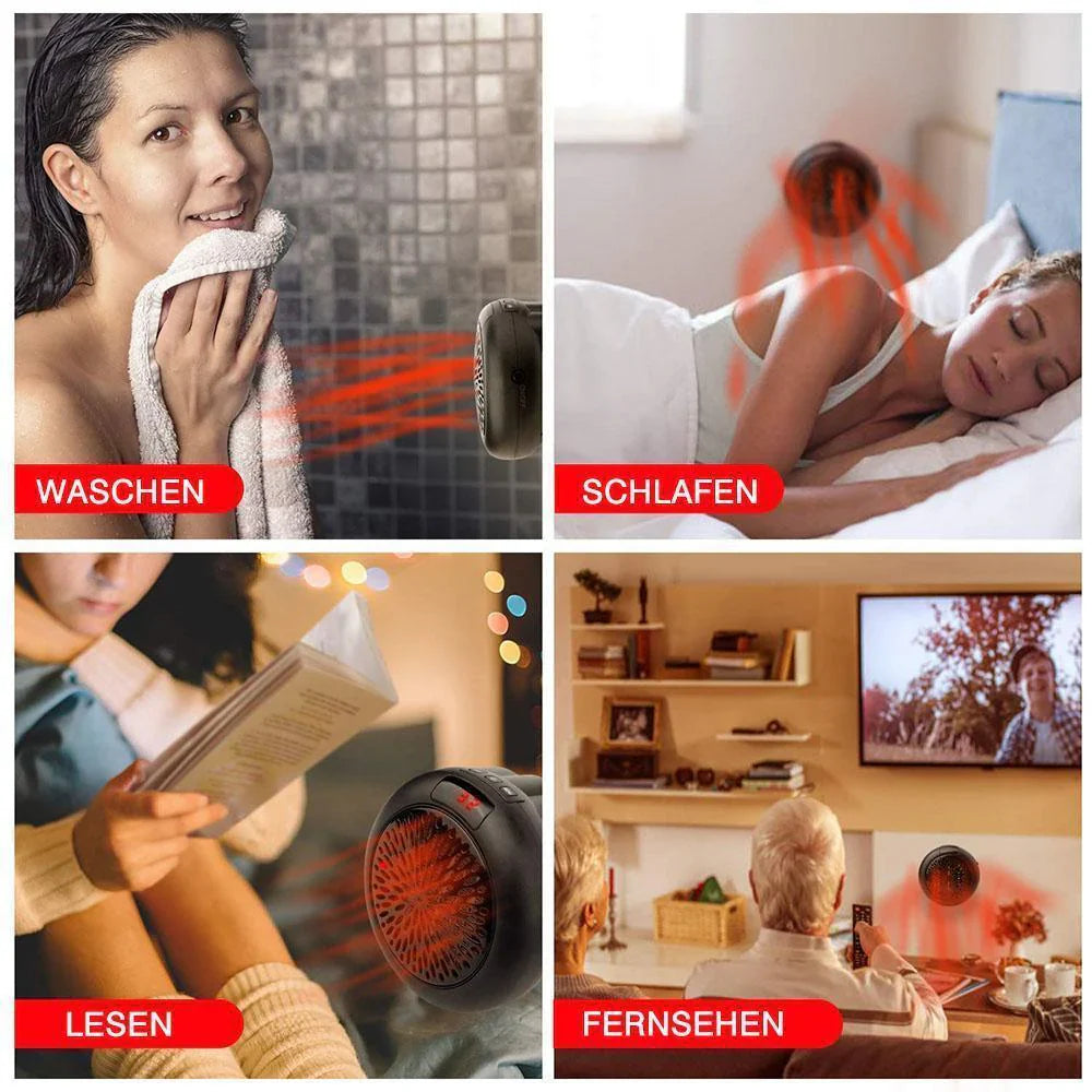 Chauffage Intérieur Compact - Efficace, Sûr et Portable