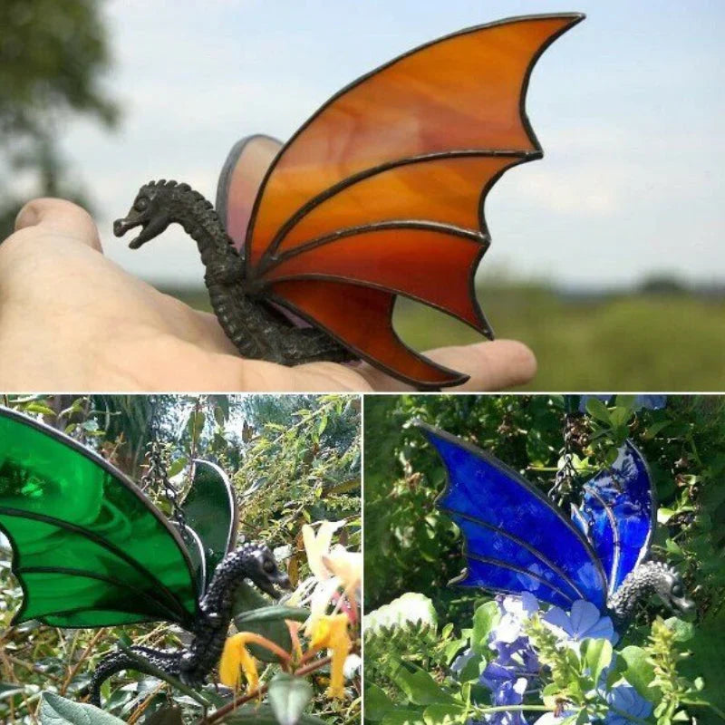 Figure de Dragon Suspendu Colorée
