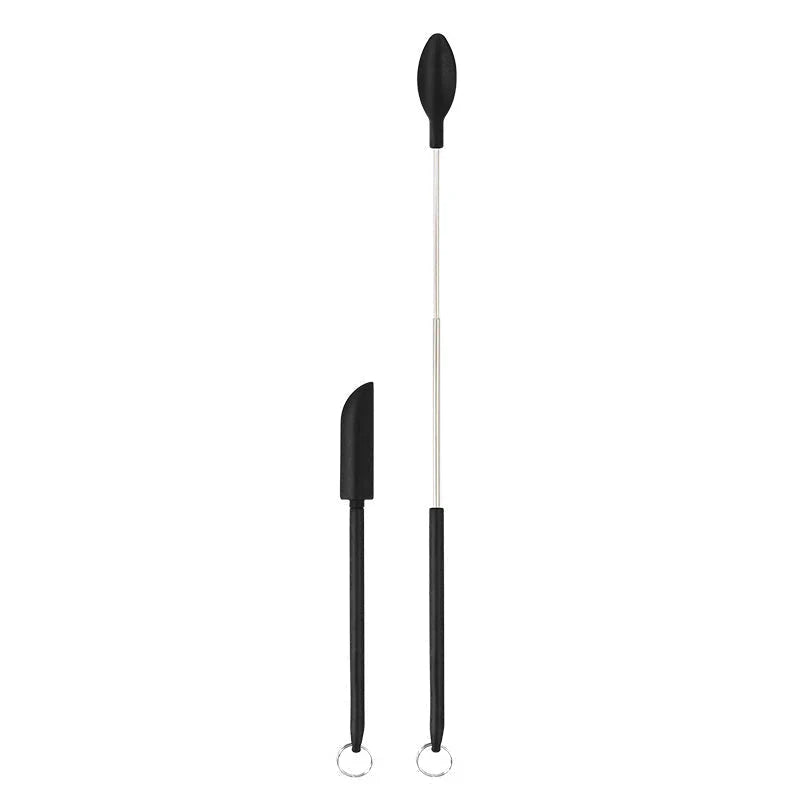Mini-cuillère Pliable en Silicone - Pratique et Peu Encombrante
