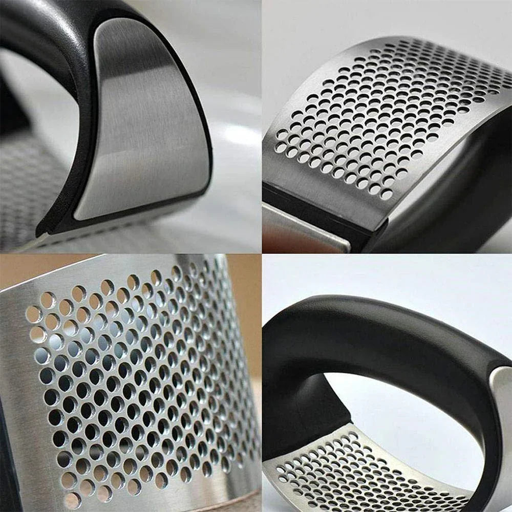 Pressoir à Ail Ergonomique en Acier Inoxydable