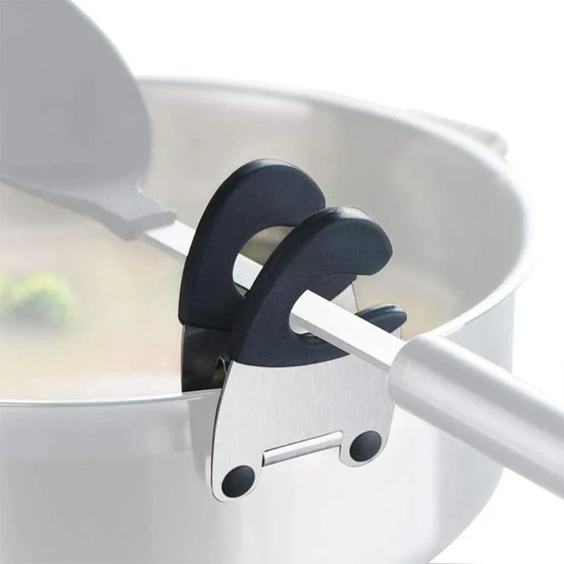 Clip de Cuisine - Support Latéral Pratique pour les Ustensiles de Cuisine