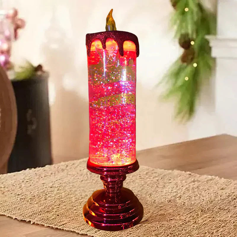 Bougies de Noël Led à Effet Scintillant