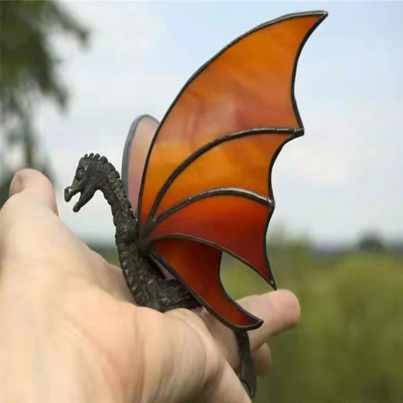 Figure de Dragon Suspendu Colorée