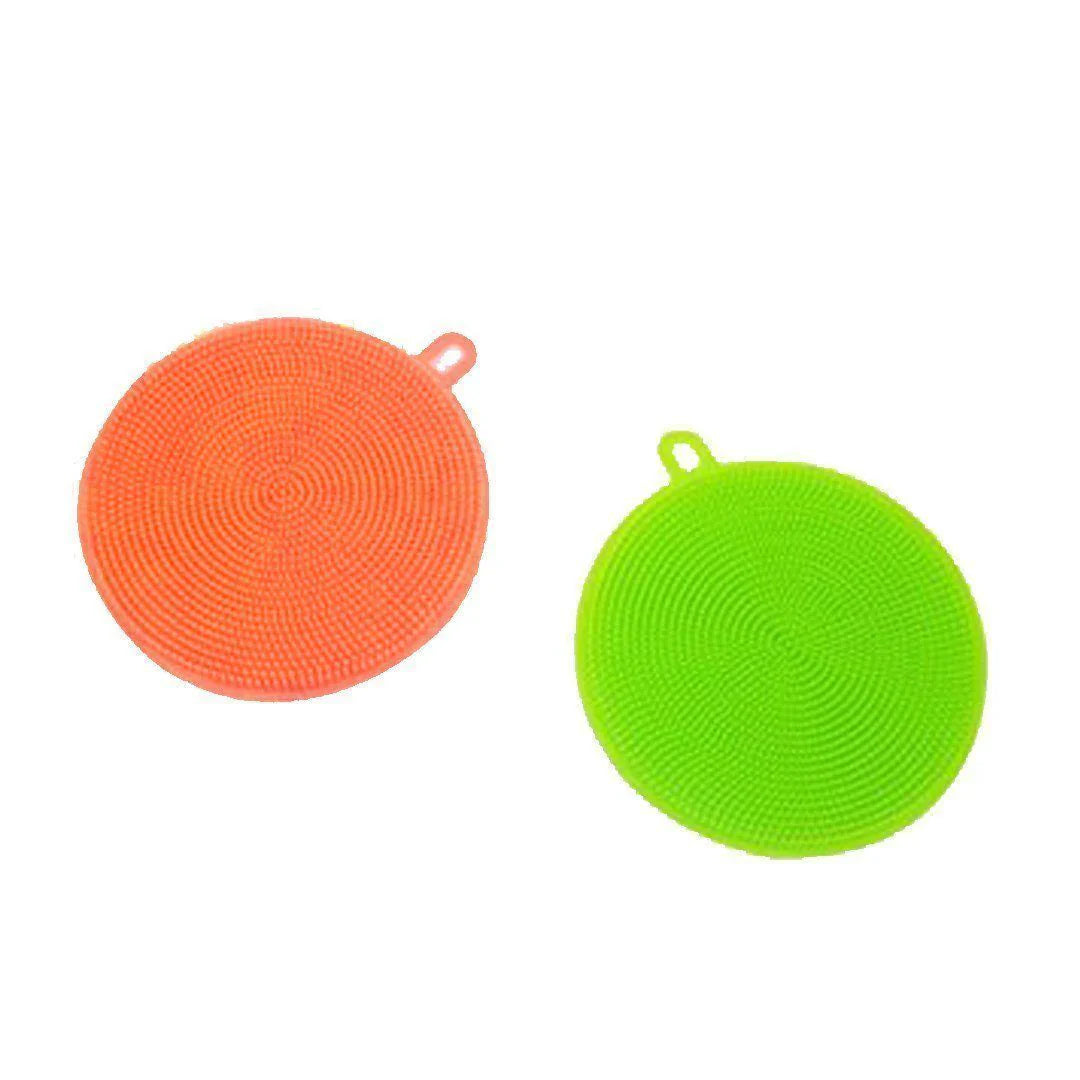 Eponge en Silicone Respectueuse de L' Environnement, Antibactérienne et Polyvalente, Lot de 5