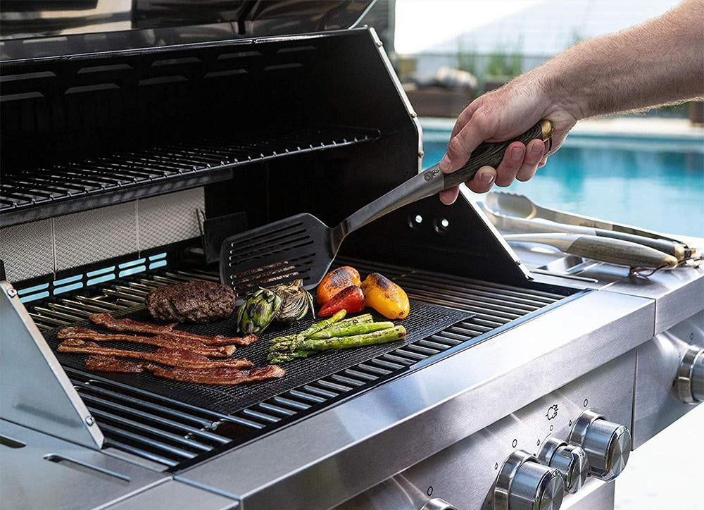 Tapis de Cuisson Anti-adhérent en Téflon - Parfait pour des Grillades sans Stress