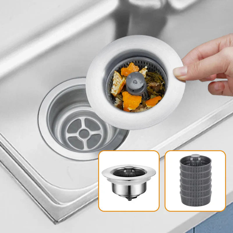 Filtre Anti-odeur pour L' Évier de la Cuisine - Propreté & Fraîcheur dans Ta Cuisine