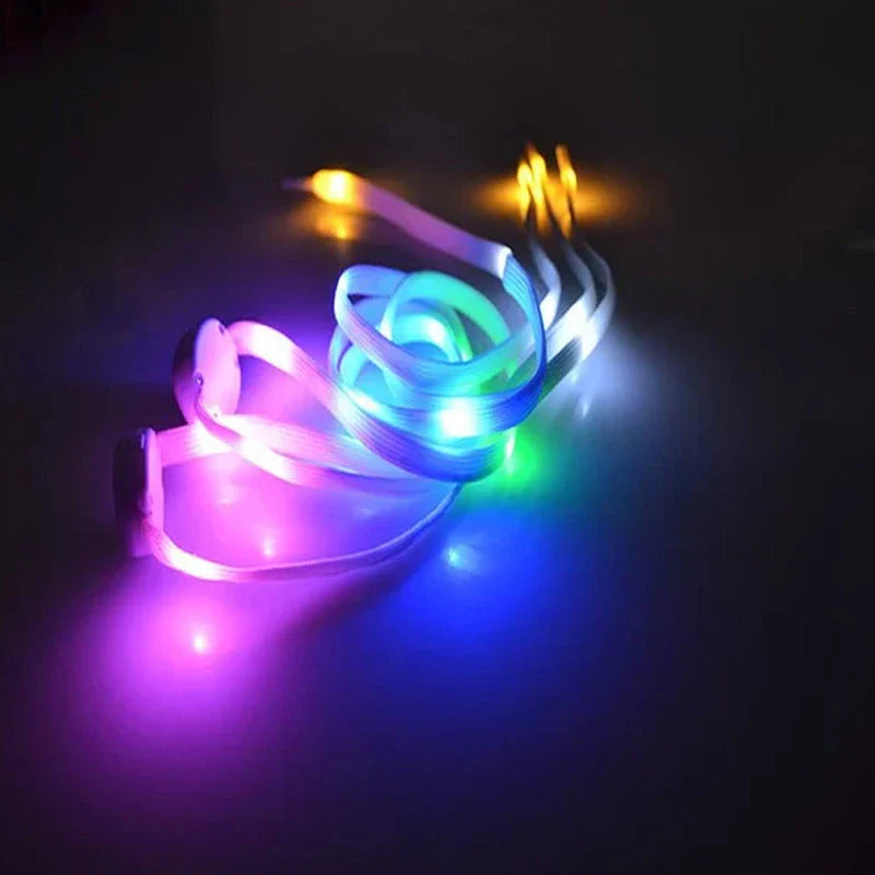 Les Lacets Lumineux à Led - pour une Apparence Éclatante la Nuit