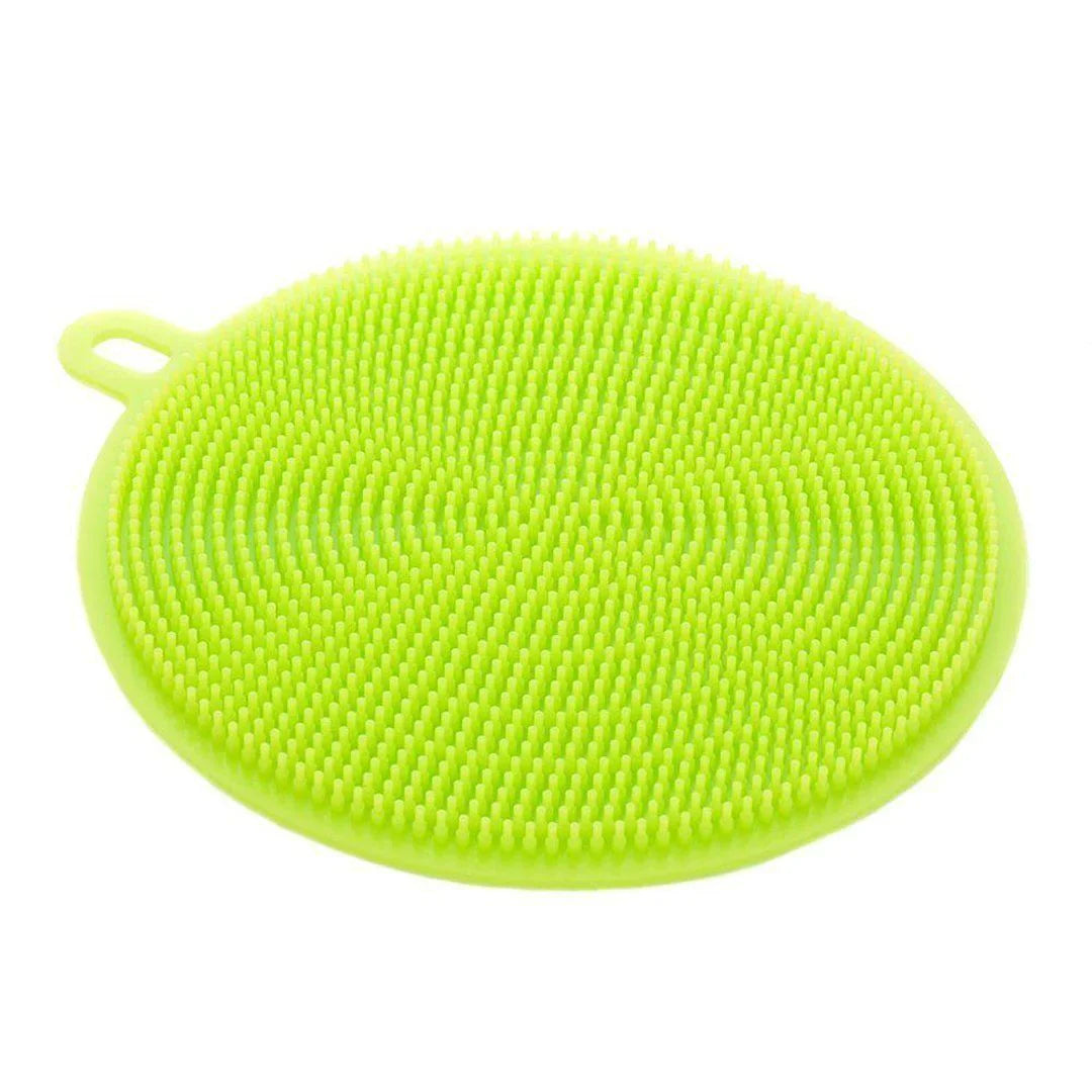 Eponge en Silicone Respectueuse de L' Environnement, Antibactérienne et Polyvalente, Lot de 5