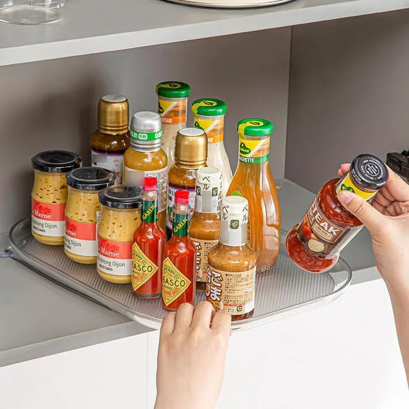 Rangement D' Épices pour Réfrigérateur avec Fonction Rotative