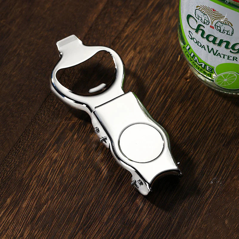 Un Décapsuleur et un Bouchon 2 en 1 Pratiques