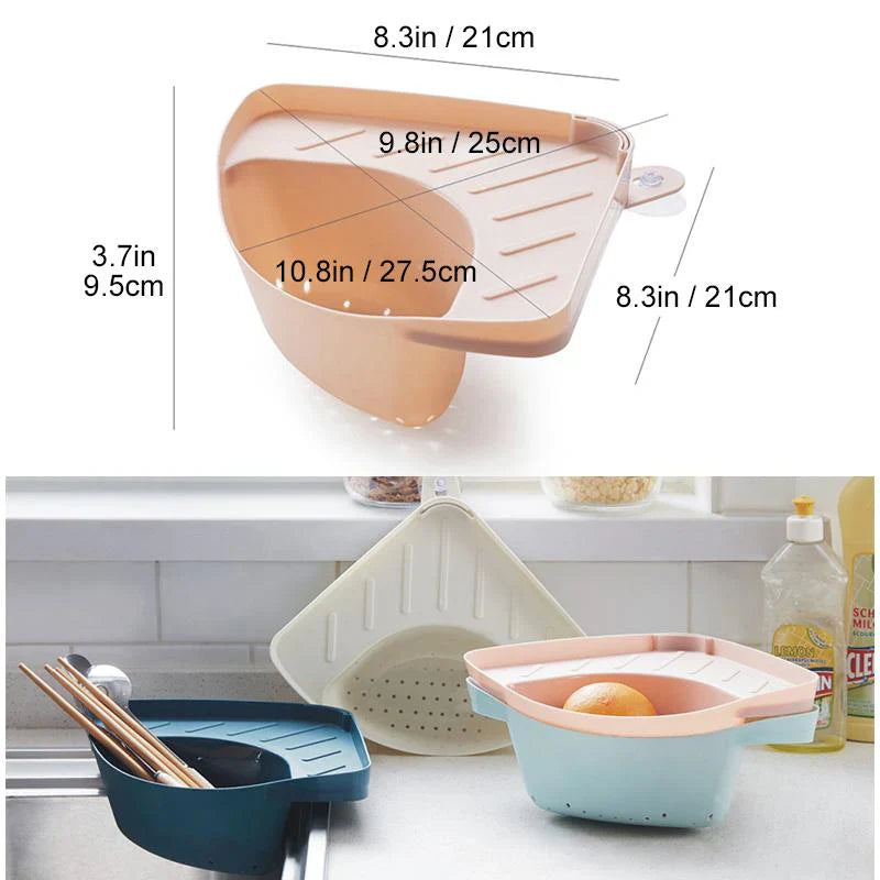 Corbeille Alimentaire pour Lavabo Multifonctionnelle