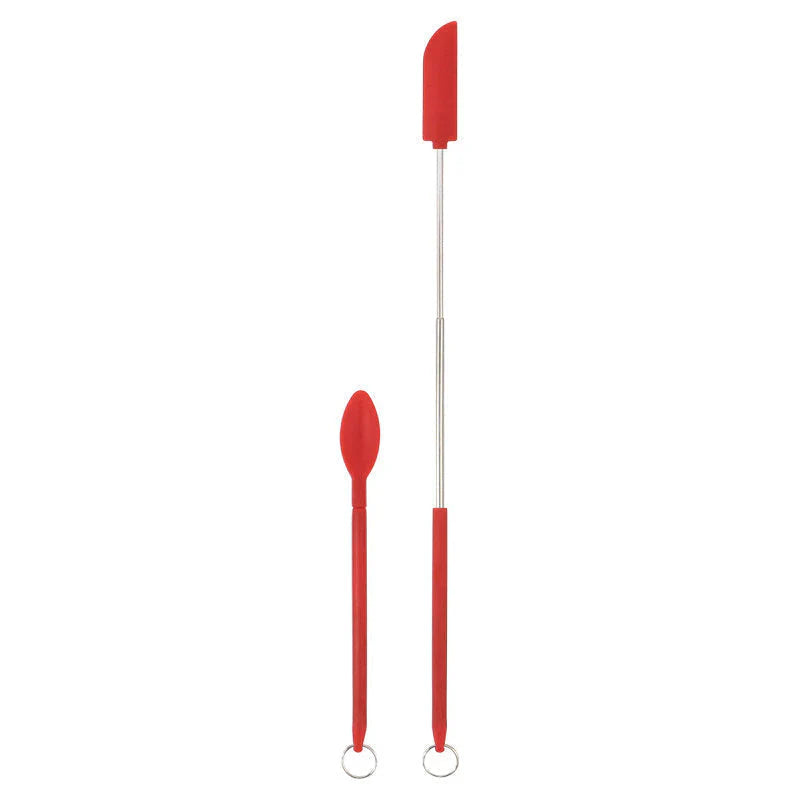 Mini-cuillère Pliable en Silicone - Pratique et Peu Encombrante