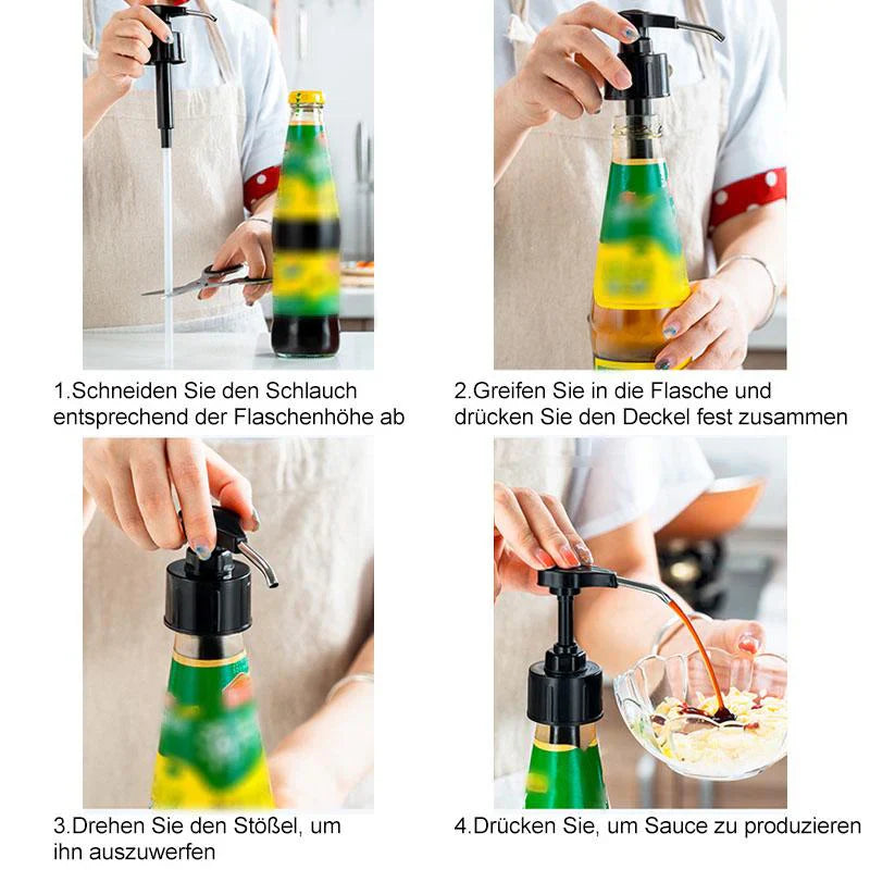 Un Embout de Bouteille Pratique pour les Sauces