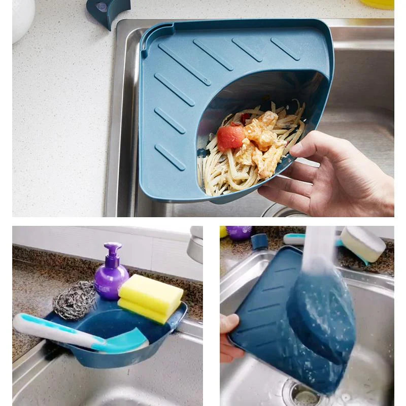 Corbeille Alimentaire pour Lavabo Multifonctionnelle