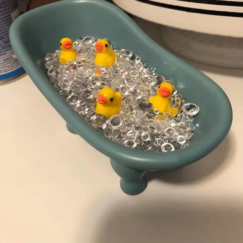 Mini Décoration de Canards Jaunes