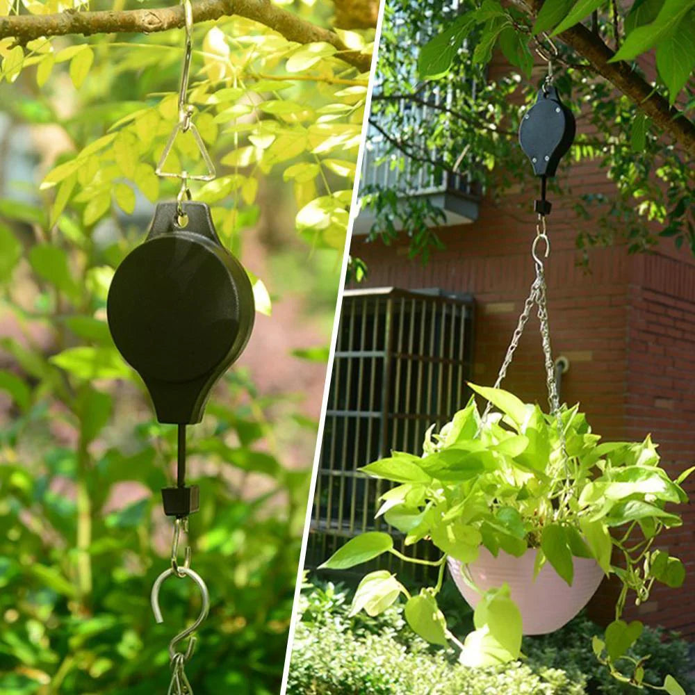 Flexihänger - Support de Plantes Réglable en Hauteur pour le Jardin et le Balcon