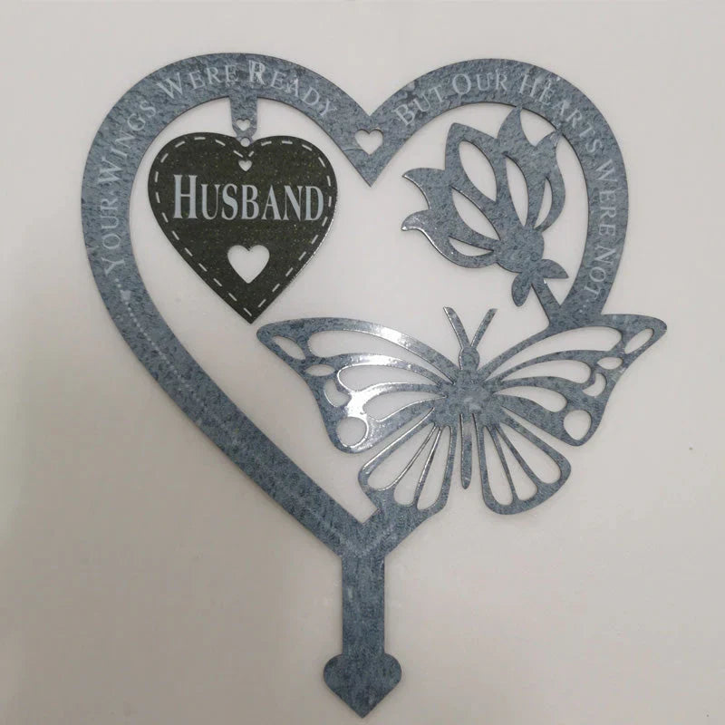 Décoration Papillon Souvenir avec Cœur