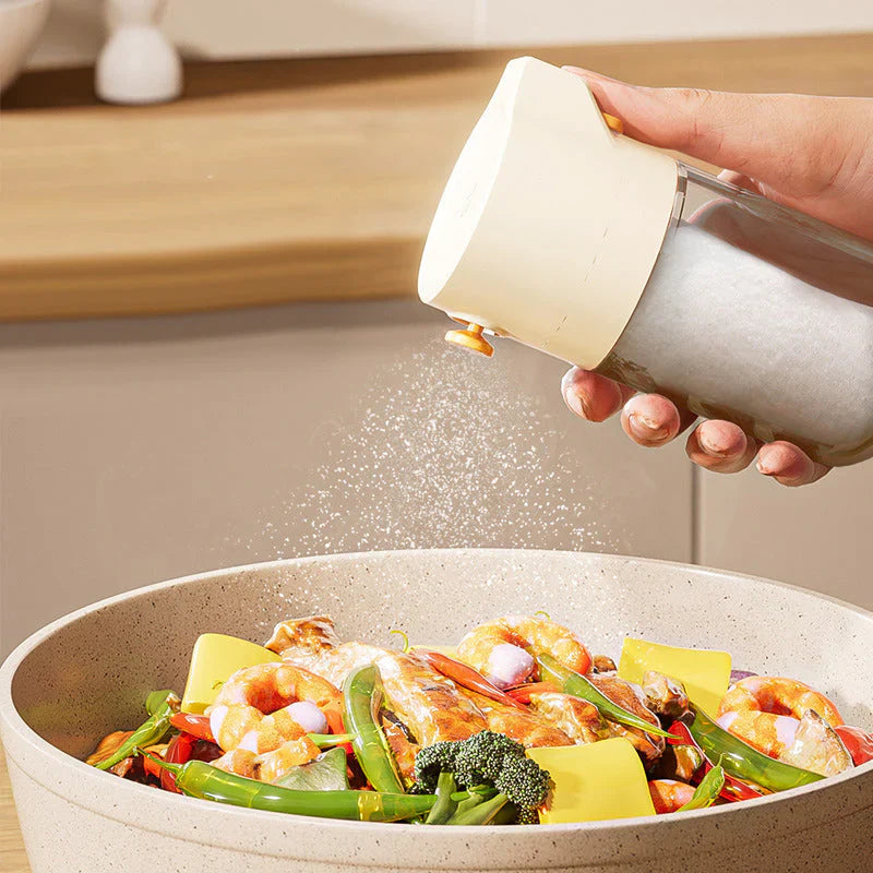 Distributeur de Sel avec Bec Verseur de Précision - Ton Aide Culinaire Parfaite