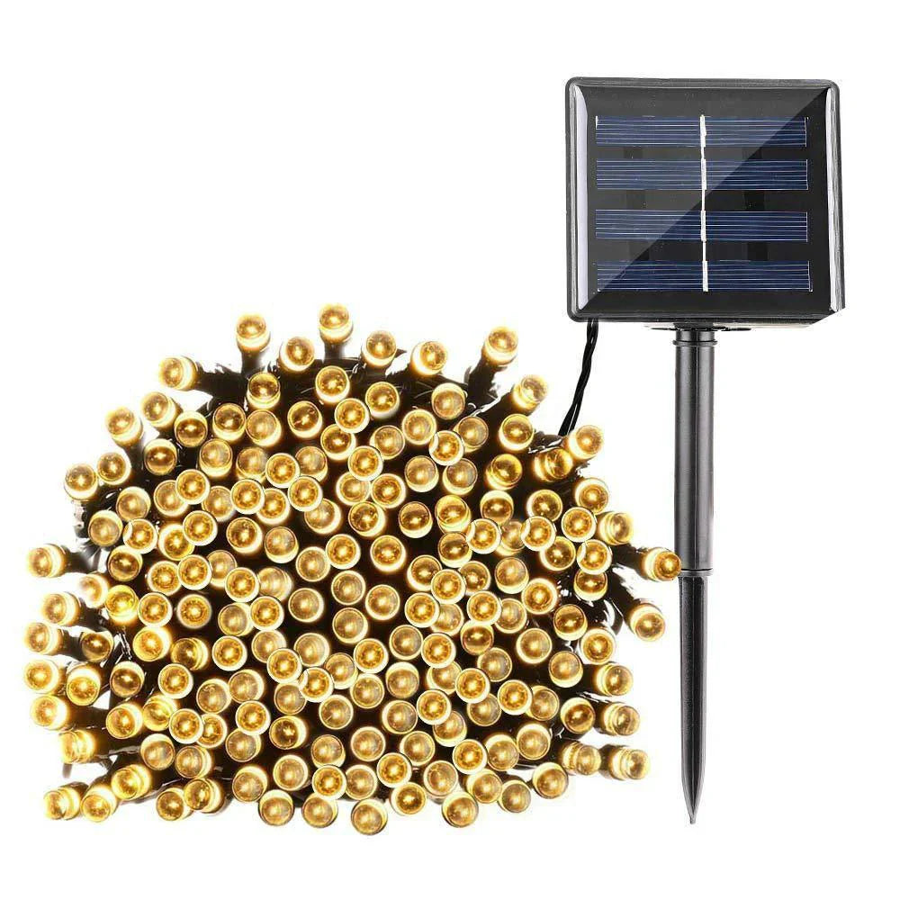 Chaînes Lumineuses Solaires - Durables, Romantiques, Polyvalentes