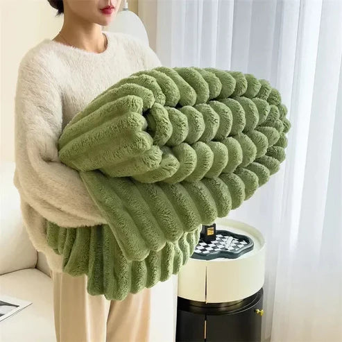 Très Grande Couverture en Peluche