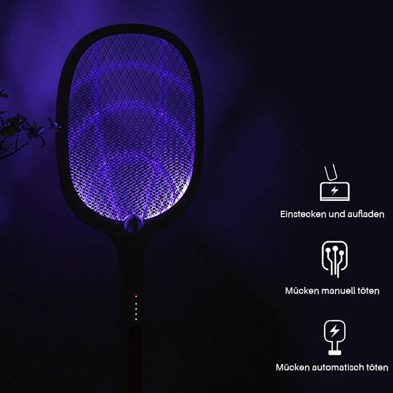 Structeur de Moustiques Pro - Truelle à Insectes Rechargeable