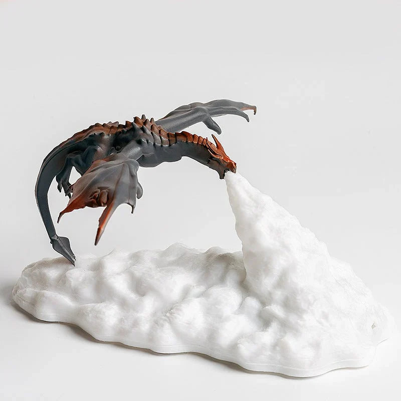 Dragonflamme - Veilleuse Mystique à Led 3d