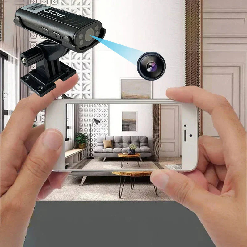 Mini-caméra Wi - Fi Compacte pour une Surveillance Flexible
