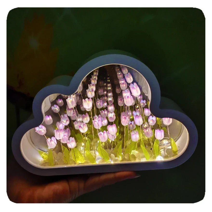 Lampe à Lumière Tulipe Infinie